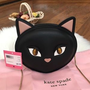 kate spade meow cat crossbody